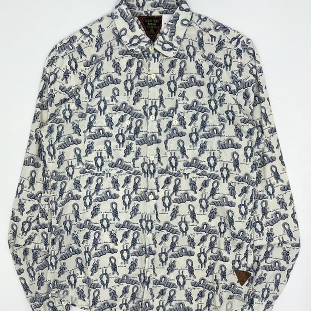 바버 로프 프린팅 셔츠