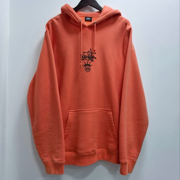 스투시 S 크라운 후드티 XL