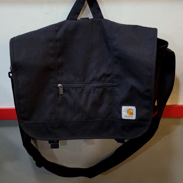 정품 칼하트 립스탑 메신제 크로스백 