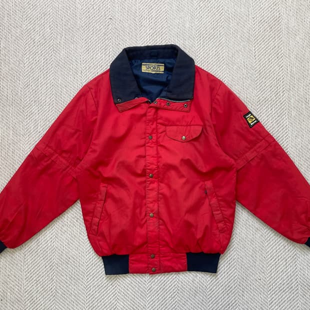 랭글러 스포츠 클래식 2way 블루종 자켓