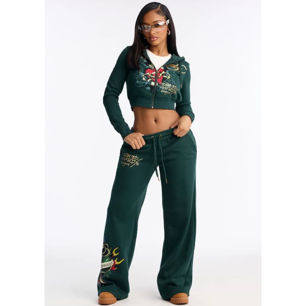 [새제품] 에드하디 스웻 셋업