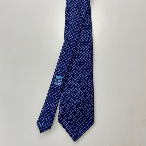 에르메스 명품 정품 H모노그램 넥타이(HERMES)