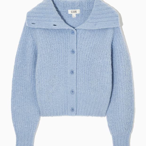 Cos 알파카 스프레드 가디건 S