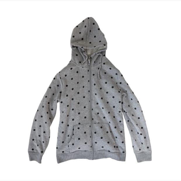 Dot hoodie 도트 후드집업