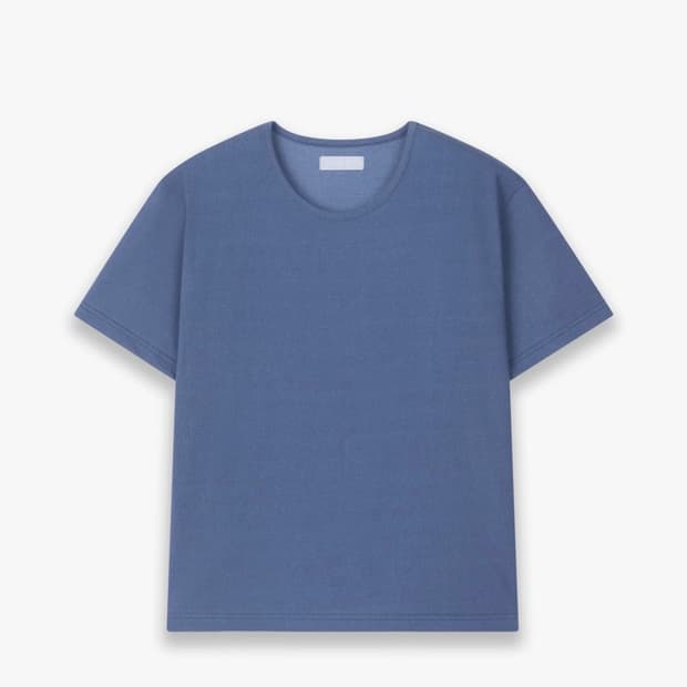 Les brev 티셔츠 2사이즈 블루