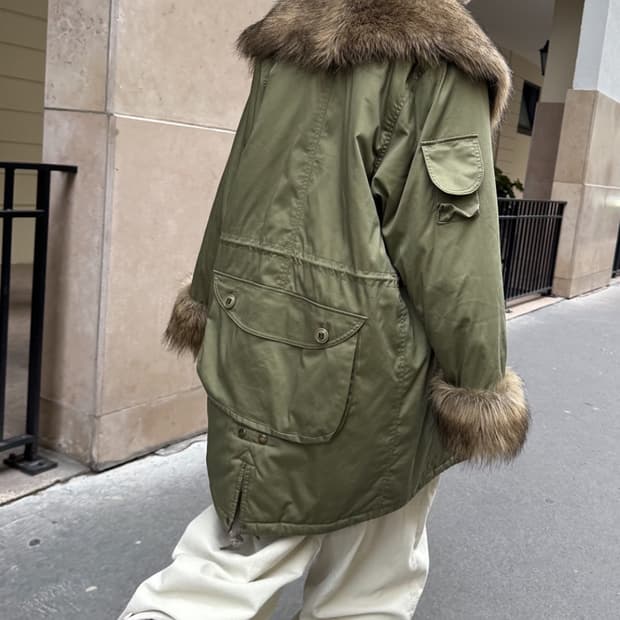 Open yy 오픈와이와이 사파리 자켓 카키 3사이즈