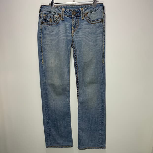 트루릴리젼 데님 팬츠