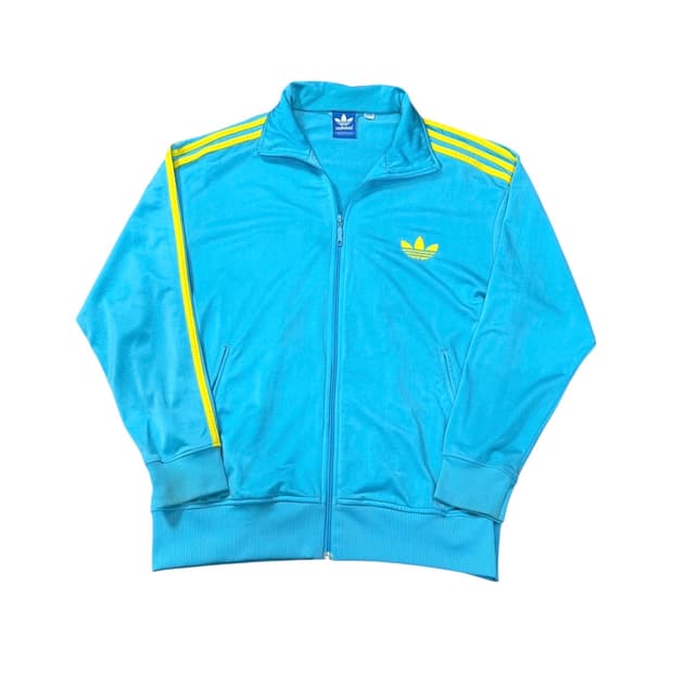 아디다스 희귀 져지 스카이옐로우 L