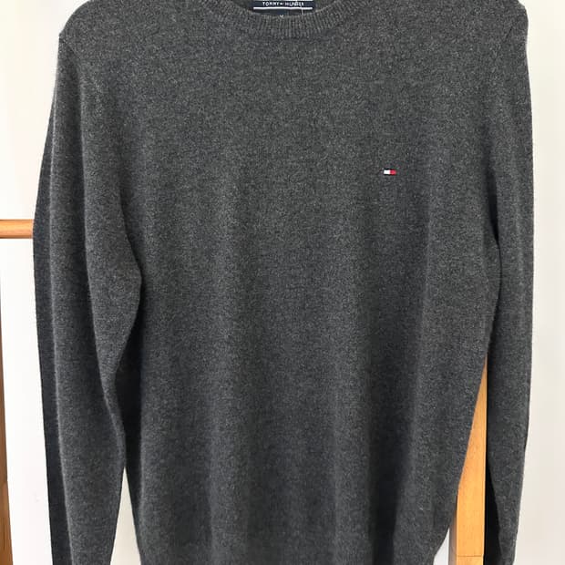 타미힐피거 캐시미어100니트