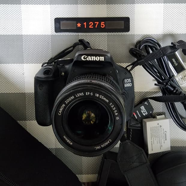 캐논 EOS 600D 디지털카메라 가방 세트