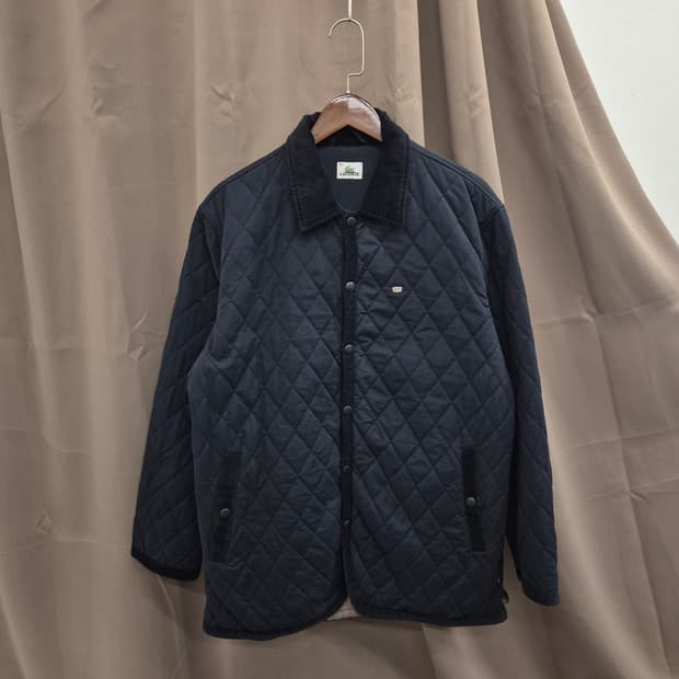 라코스테 퀼팅 자켓 100