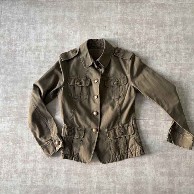 vintage military jacket