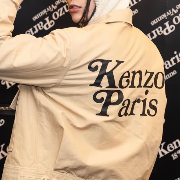 Kenzo X verdy 셔츠 블루종 카멜