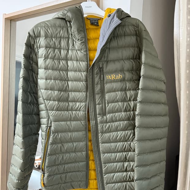 랩 마이크로라이트 알파인 자켓 라이트카키 UK S