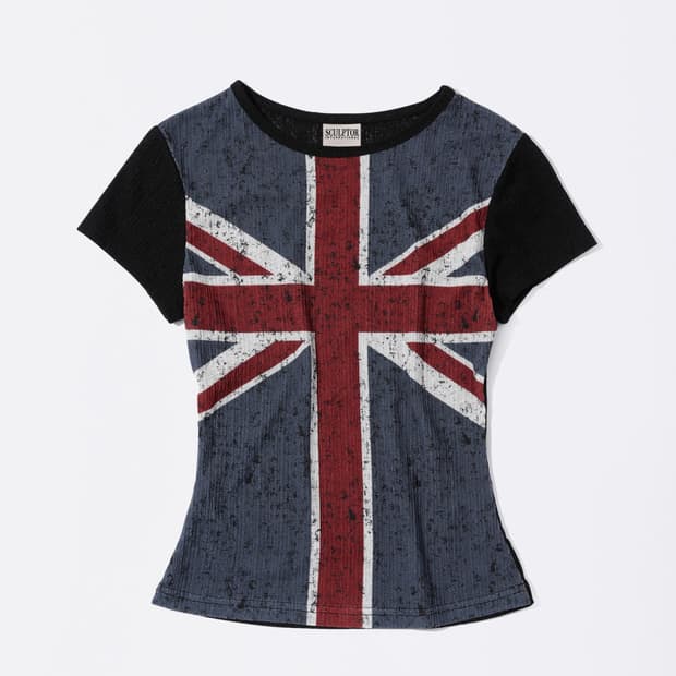 스컬프터 유니언잭 영국국기 탑 