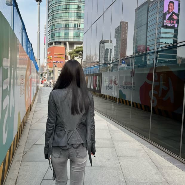 릭오웬스 wrap 가죽자켓