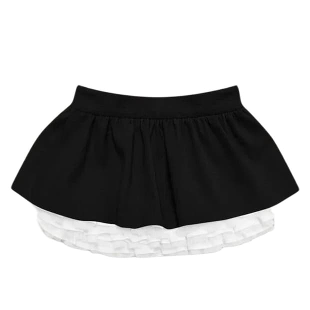 더티스 로맨틱 부케 레이어드 스커트 블랙 구해요!!