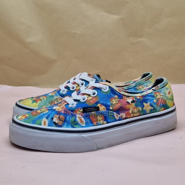 반스 어센틱 닌텐도 슈퍼마리오 스니커즈220