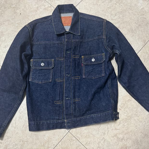 사무라이진 2세대 데님 자켓 S0552XX 40 사이즈