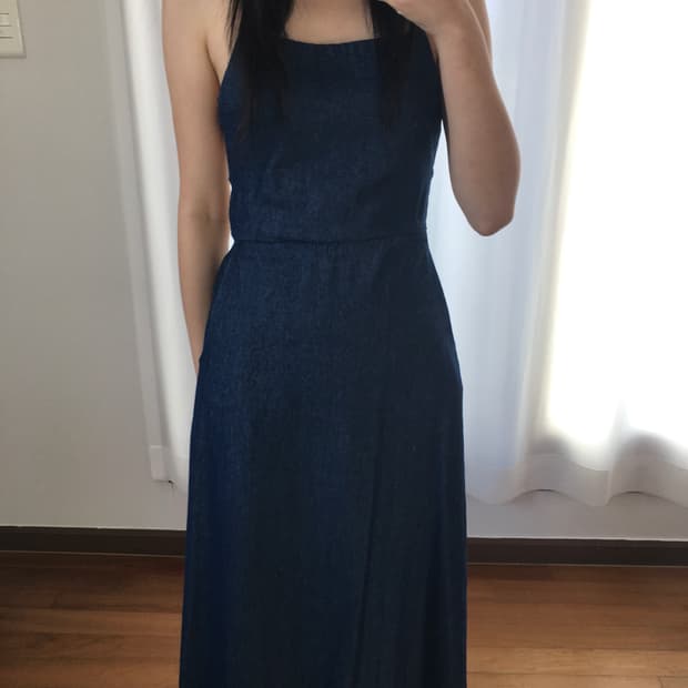 Summer denim dress