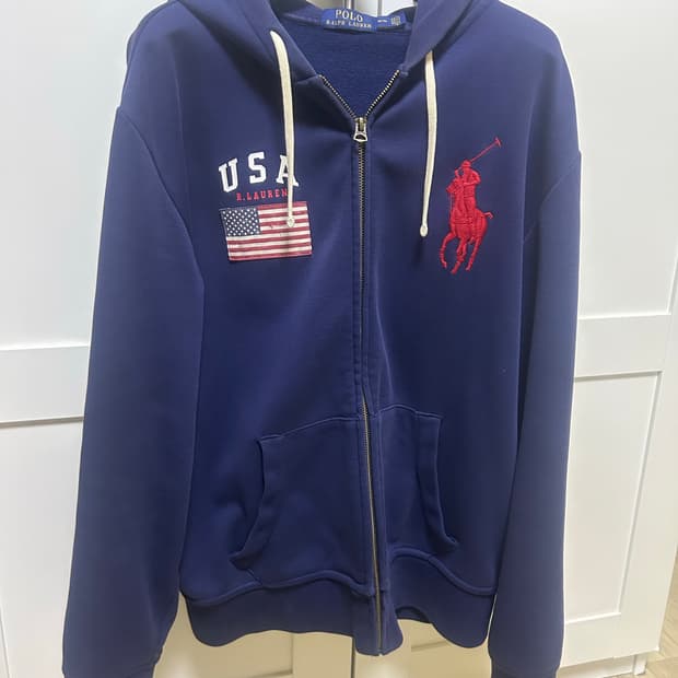 폴로 후드집업 usa 