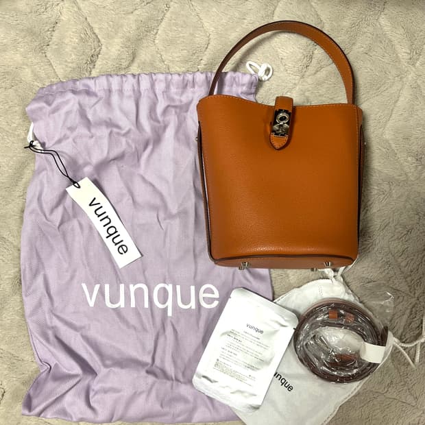 분크 부기 호보 피콜로 가방 브라운