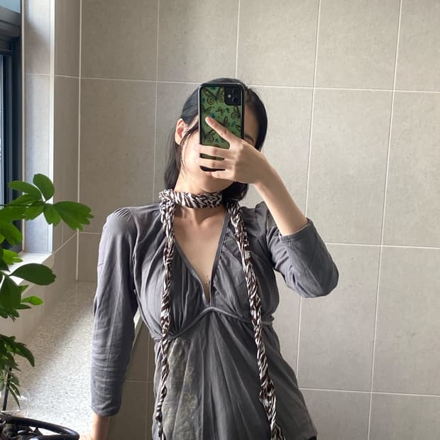 지브라 스카프