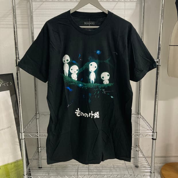 지브리 모노노케 오피셜 애니메이션 티셔츠