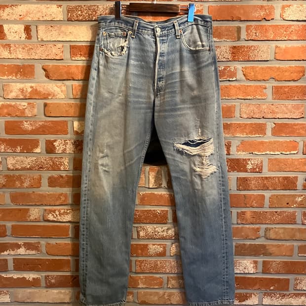 00s USA 빈티지 리바이스 501 데님 팬츠