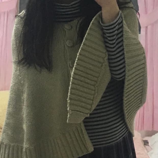 일본 삿포로 도쿄 사와코 스즈코 빈티지 상의 케이프 코디셋