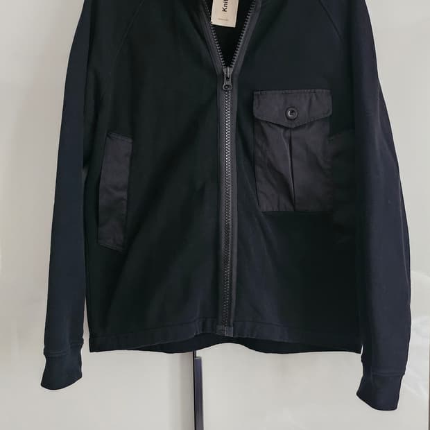 [SET] Ten C 텐씨 가먼트 다이드 원포켓 후드 셋업 Black 