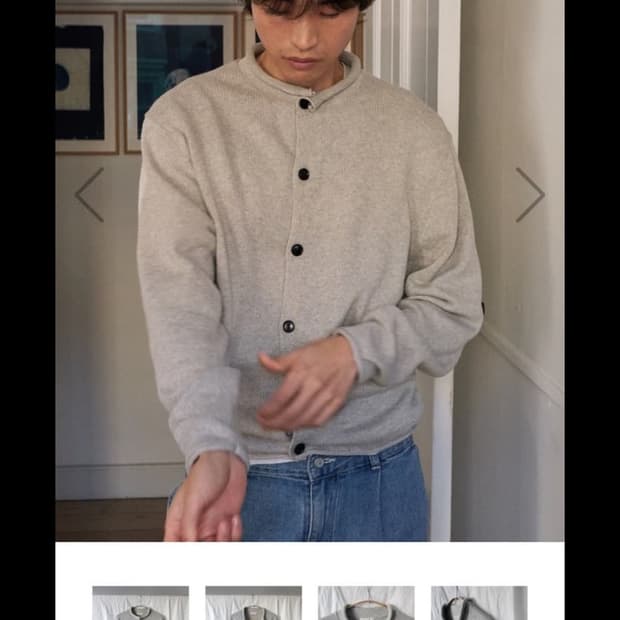 씨솔트 루프헴 가디건 3