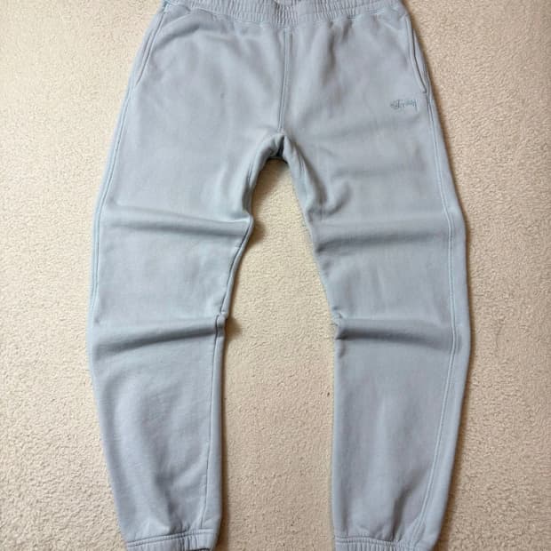 스투시 기모 스트레이트 조거 스웻 팬츠 PN6776   