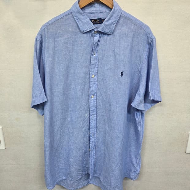폴로랄프로렌 린넨 셔츠반팔 xxl xxxl