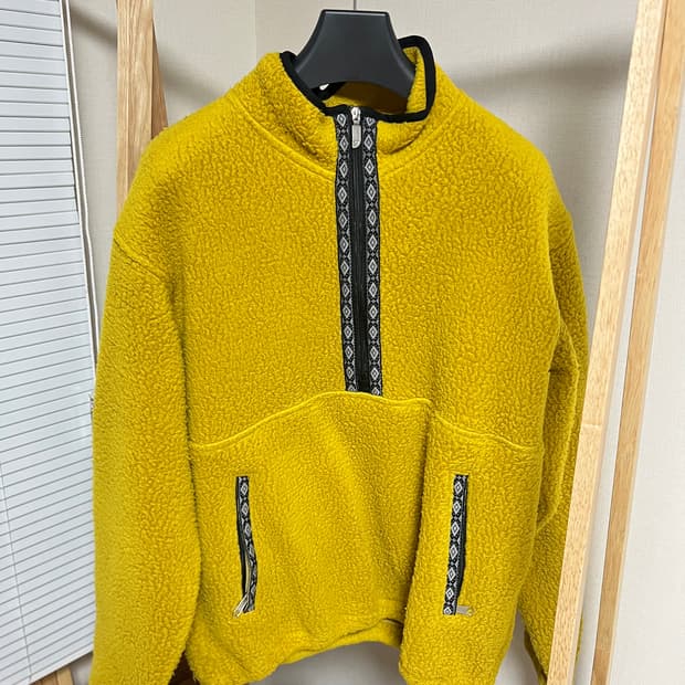 노스페이스 퍼플라벨 나나미카 하프집업 플리스