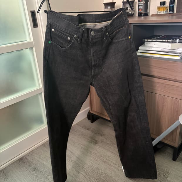 Visvim black jeans
