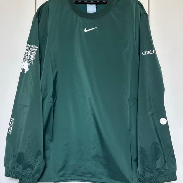 드레이크 녹타 X 나이키 골프 크루넥 탑 그린