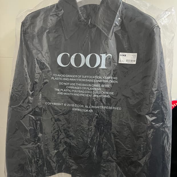 택포38) 쿠어 베지터블 레더 A2자켓 블랙 M