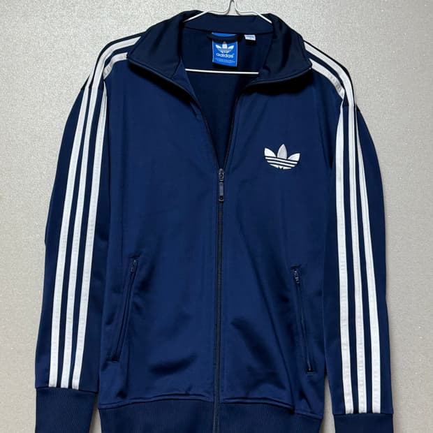 아디다스 파이어버드 네이비 져지 S