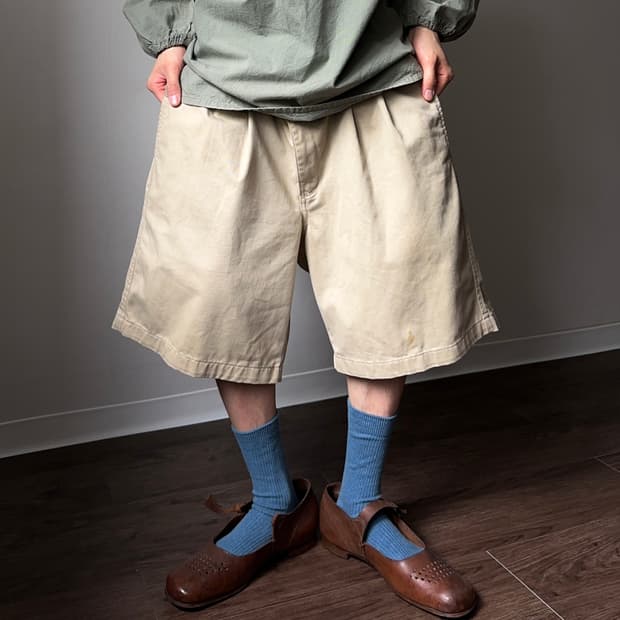 Khakis by Eddie Bauer 와이드 치노 쇼츠