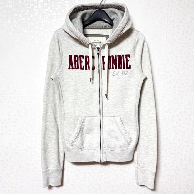 🤍아베크롬비 빅로고 후드집업🤍