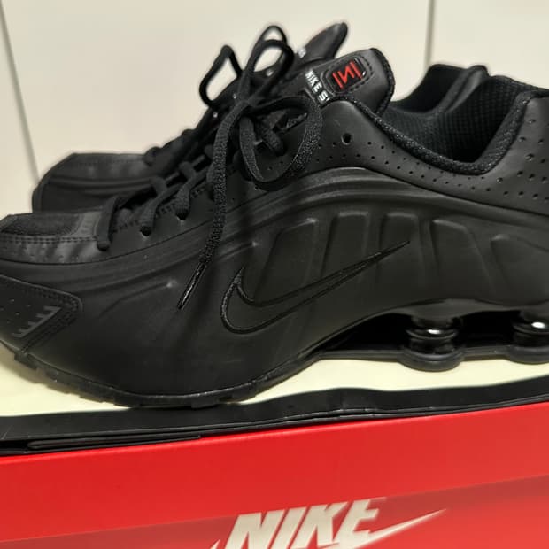 [W280] 나이키 샥스 R4 블랙 (1회착