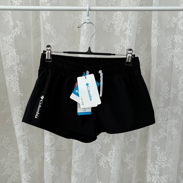 S) 새상품 컬럼비아 여성 스윔웨어 반바지 블랙