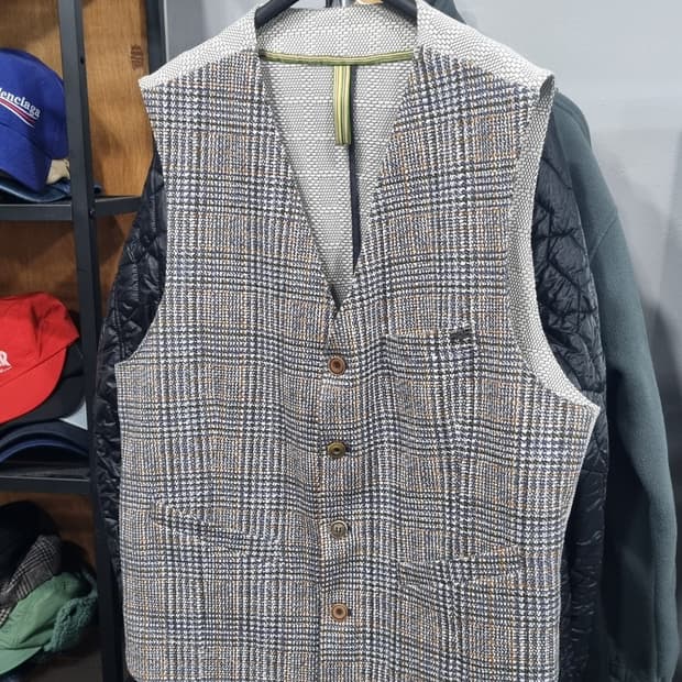 ((BOB)) 이탈리아산 신사용 조끼 국내105 (표기2xL) 상태좋음