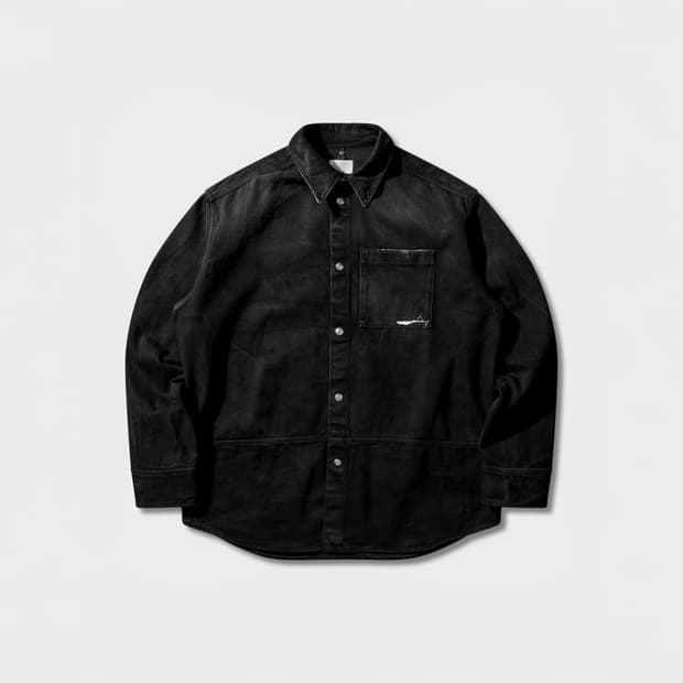 21ss TRAVAIL SHIRT L/S CRASH