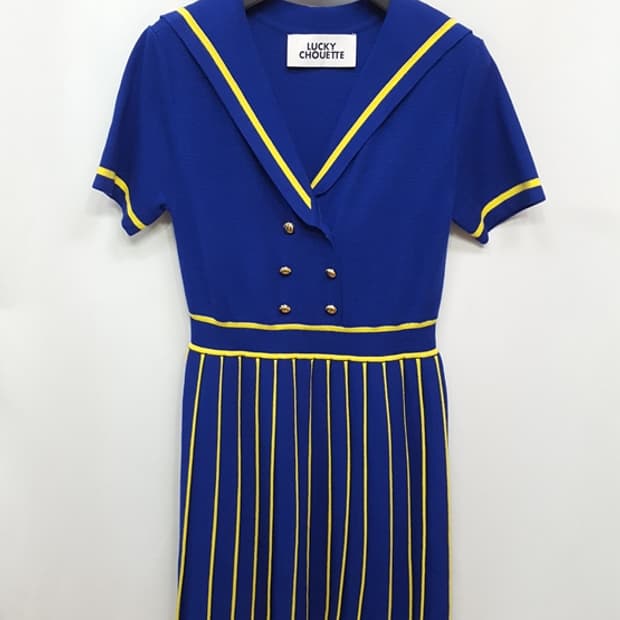 럭키슈에뜨 세일러 원피스 36