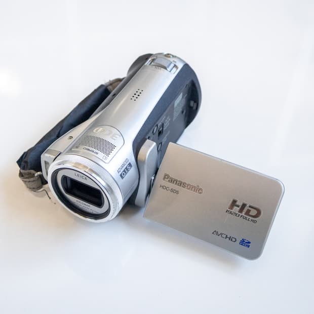 Panasonic HDC-SD5 / 빈티지 디지털 캠코더 