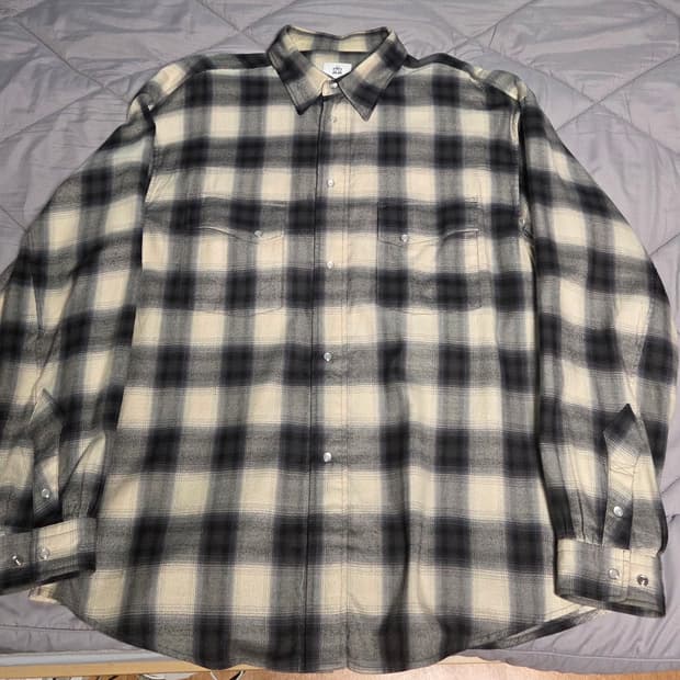 3) 폴리테루 웨스턴 셔츠 에크루