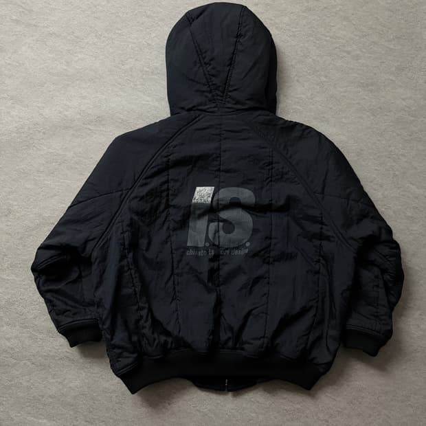 이세이미야케 스포츠 리버시블 봄버자켓