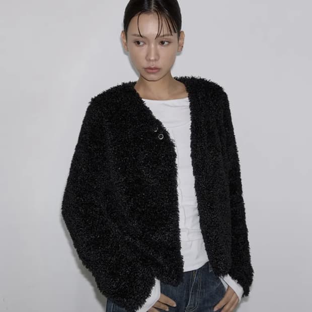 이네기 퍼 가디건